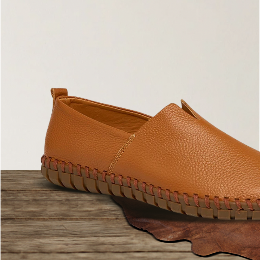 Brantell | Echte Rindsleder Herren Slipper Loafers