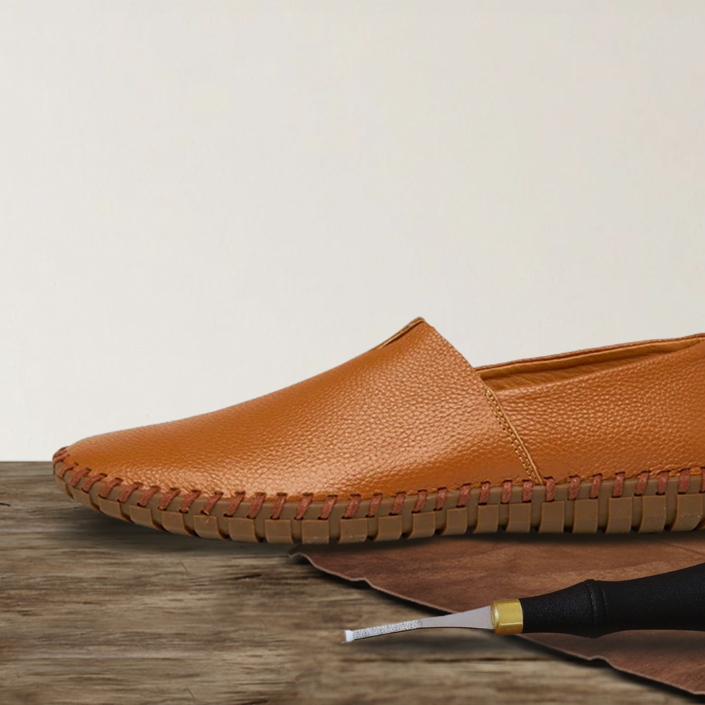 Brantell | Echte Rindsleder Herren Slipper Loafers