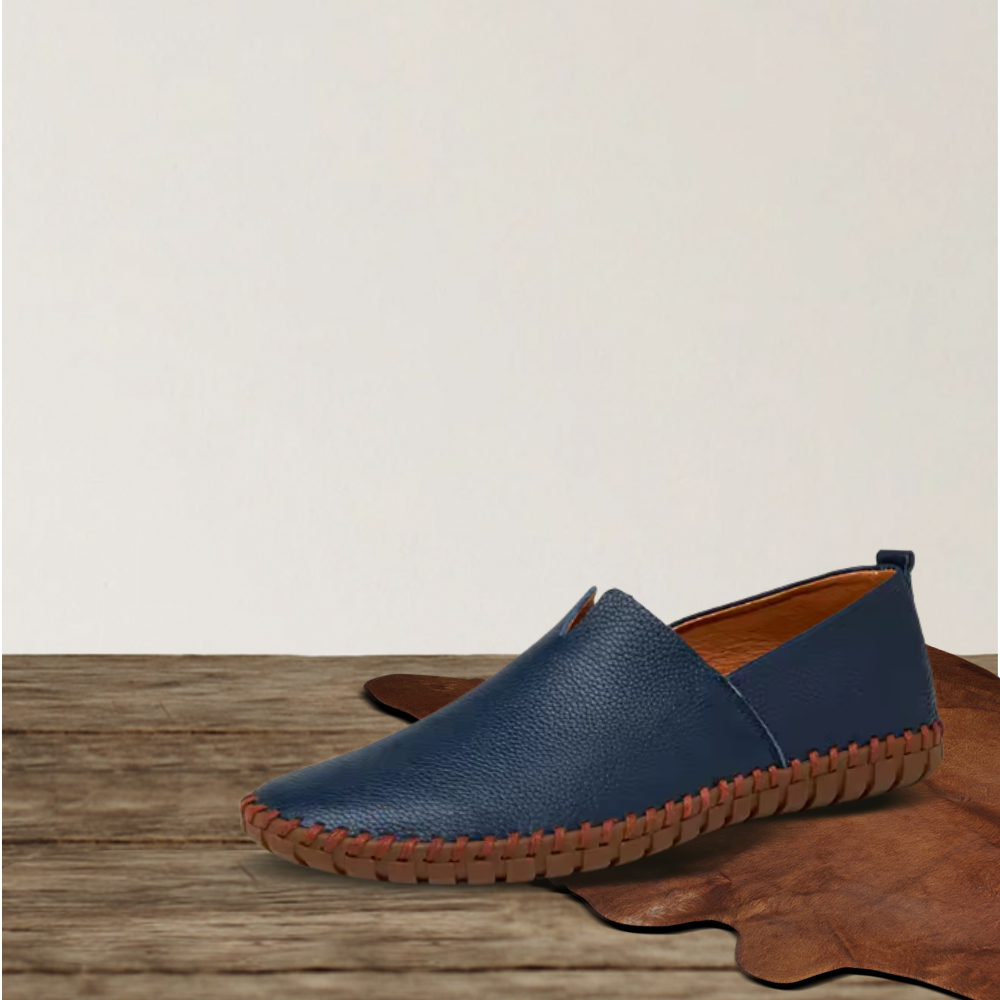 Brantell | Echte Rindsleder Herren Slipper Loafers