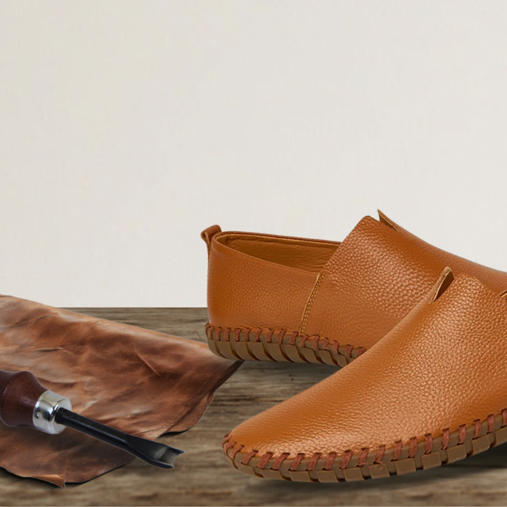 Brantell | Echte Rindsleder Herren Slipper Loafers