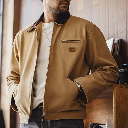BARPINTON | Handgenähte Herrenjacke im Retro-Stil